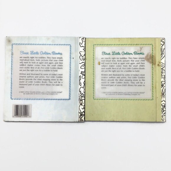 6 First Little Golden Books Mini Hardcover Three Little Kittens Prayers Big Bird - Picture 5 of 10